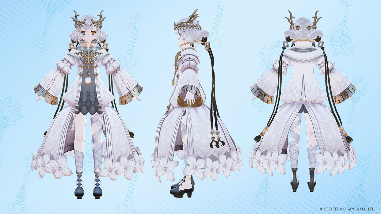 肉腿!《萊莎3》官方公開角色設定資料和3D建模 肉腿!《萊莎3》官方公開角色設定資料和3D建模