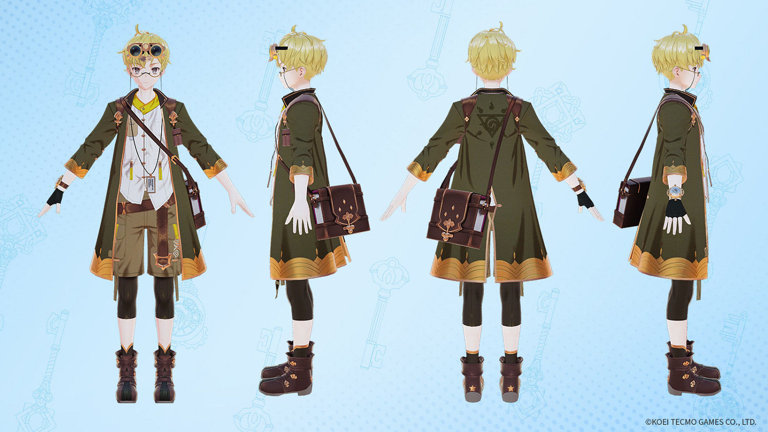 肉腿!《萊莎3》官方公開角色設定資料和3D建模 肉腿!《萊莎3》官方公開角色設定資料和3D建模