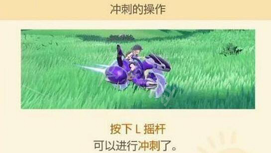 《寶可夢朱紫》怎麽衝刺？衝刺按鍵操作說明
