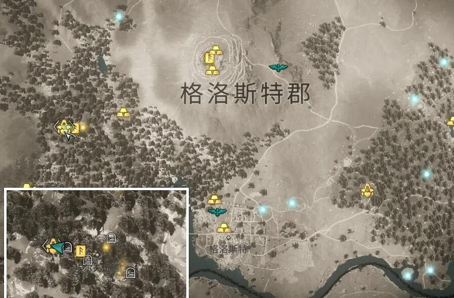 《刺客教條英靈殿》家臣套裝位置分布一覽 家臣套裝在哪刷？