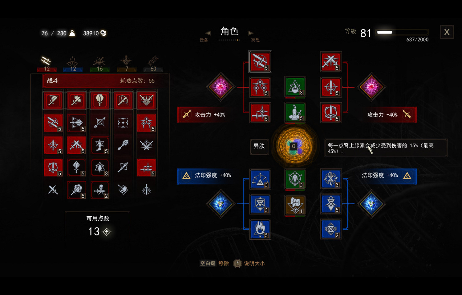 《巫師3：狂獵》防禦流加點配裝推薦及影片展示