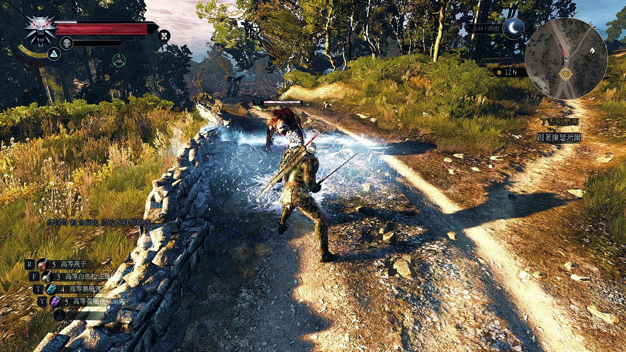 《巫師3:狂獵》法印傷害測試及效果分析 《巫師3:狂獵》法印傷害測試及效果分析