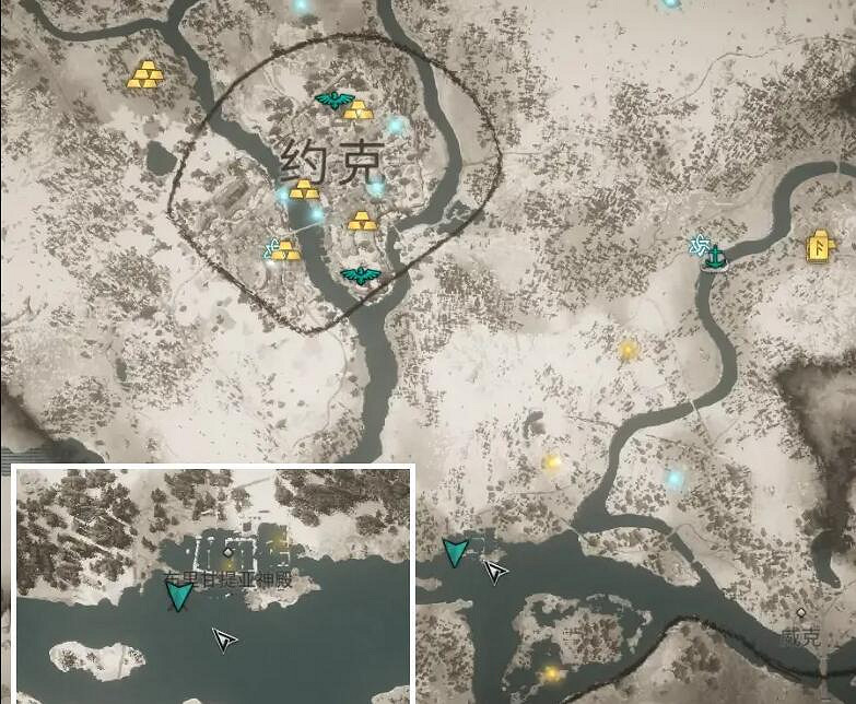 《刺客教條英靈殿》家臣套裝位置分布一覽 家臣套裝在哪刷？