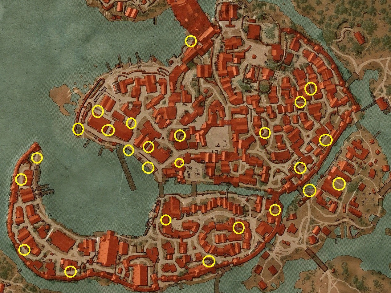 《巫師3：狂獵》諾維格瑞刷錢方法心得及強盜營位置一覽