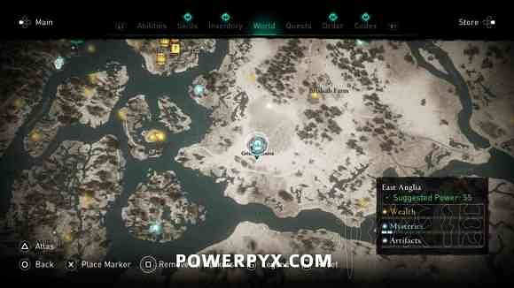 《刺客教條英靈殿》ex咖喱棒怎麽獲得？ex咖喱棒位置地圖分享