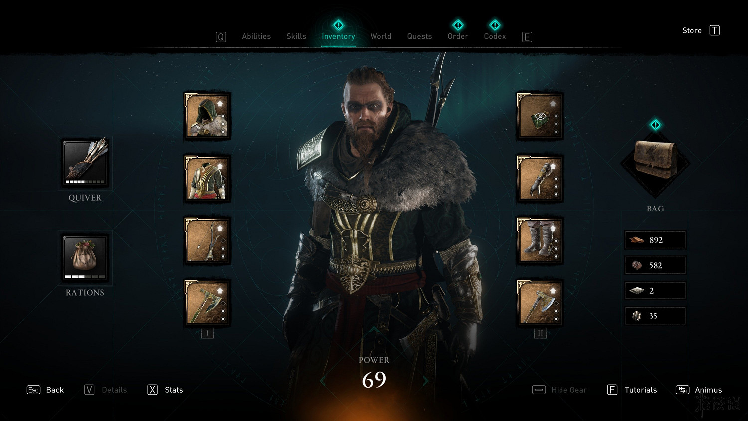 《刺客教條英靈殿》無形者套各部件位置地圖分享 無形者套在哪？