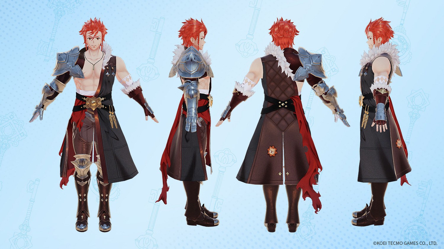 肉腿!《萊莎3》官方公開角色設定資料和3D建模 肉腿!《萊莎3》官方公開角色設定資料和3D建模