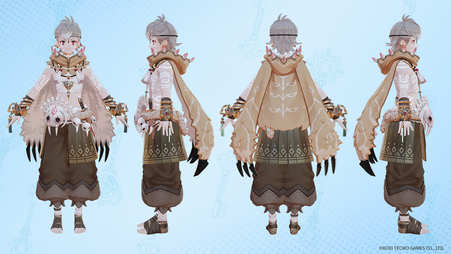 肉腿!《萊莎3》官方公開角色設定資料和3D建模 肉腿!《萊莎3》官方公開角色設定資料和3D建模