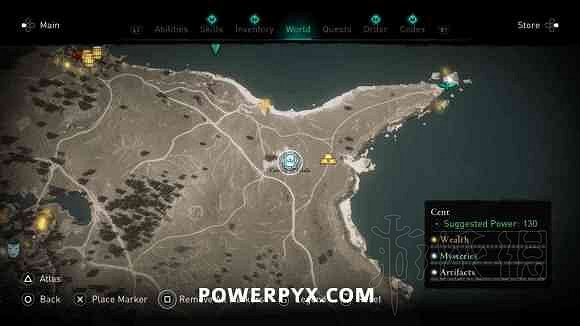 《刺客教條英靈殿》ex咖喱棒怎麽獲得？ex咖喱棒位置地圖分享