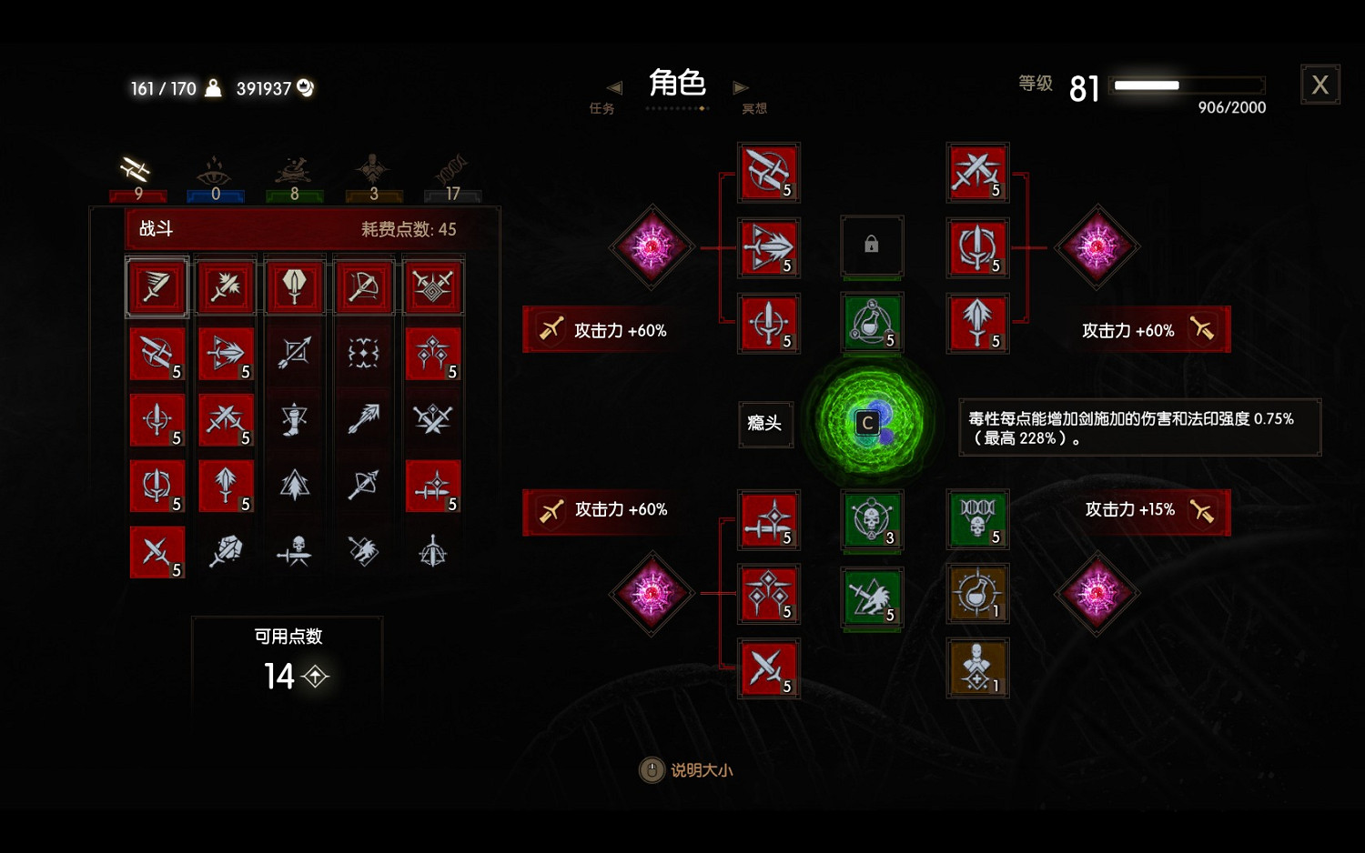 《巫師3:狂獵》萌新向流派推薦及技能科普 《巫師3:狂獵》萌新向流派推薦及技能科普