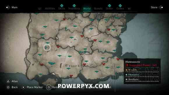 《刺客教條英靈殿》ex咖喱棒怎麽獲得？ex咖喱棒位置地圖分享