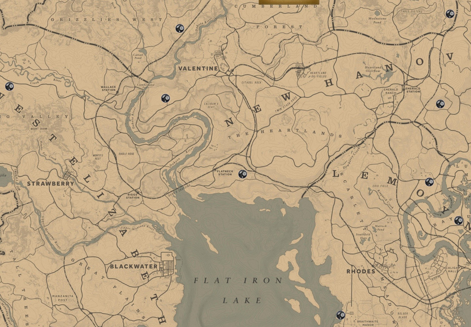 《荒野大鏢客2》收集地圖全匯總 有哪些收集要素？