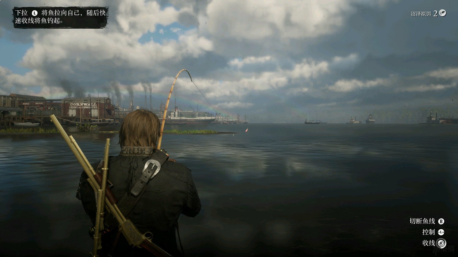 《荒野大鏢客2》傳說魚怎麽釣 傳說魚釣法技巧分享