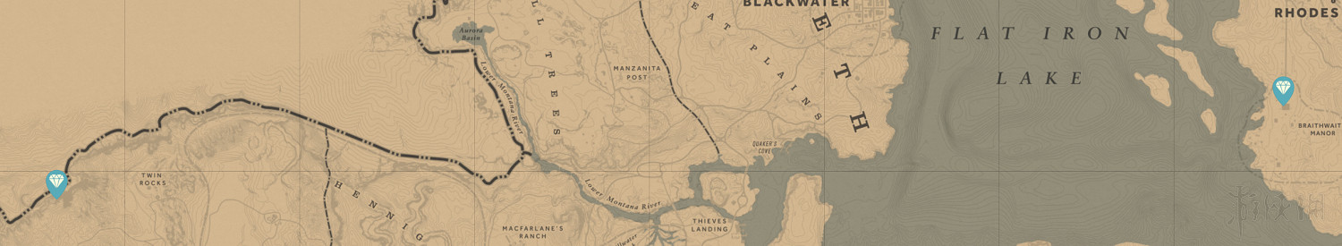 《荒野大鏢客2》收集地圖全匯總 有哪些收集要素？