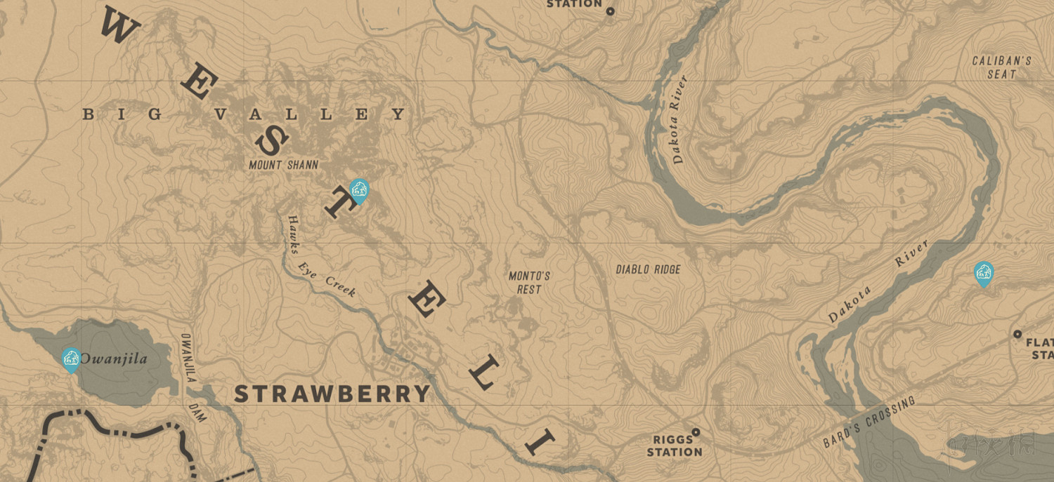 《荒野大鏢客2》收集地圖全匯總 有哪些收集要素？