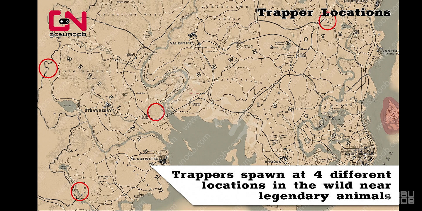 《荒野大鏢客2》捕獸人在哪裡?捕獸人位置一覽 《荒野大鏢客2》捕獸人在哪裡?捕獸人位置一覽