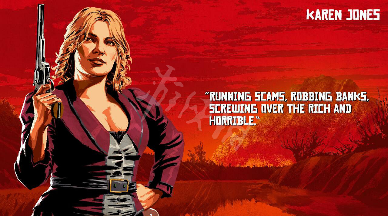 《荒野大鏢客2》全角色圖鑒及個性語言分享 各角色有什麽個性語言？