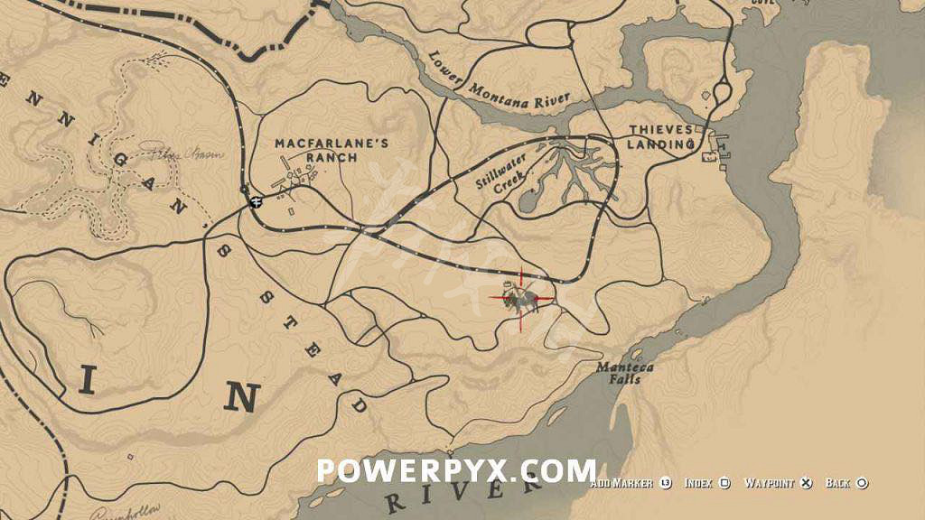 《荒野大鏢客2》野牛位置圖一覽 在哪找到野牛? 《荒野大鏢客2》野牛位置圖一覽 在哪找到野牛?
