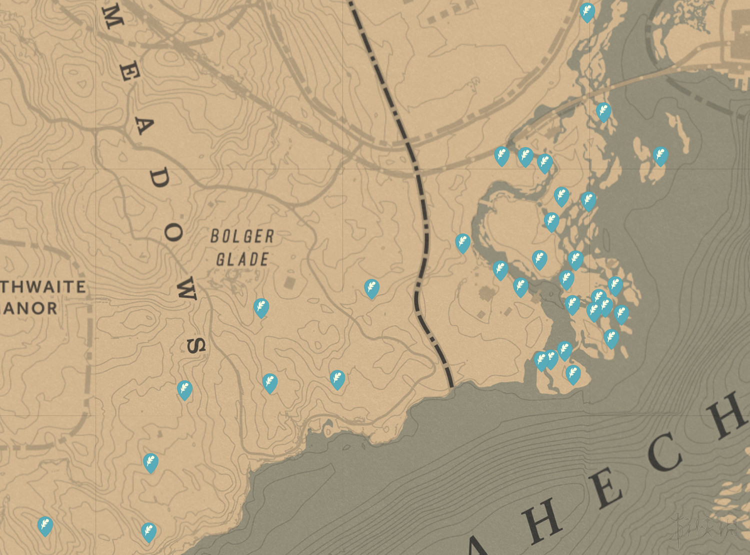 《荒野大鏢客2》收集地圖全匯總 有哪些收集要素？