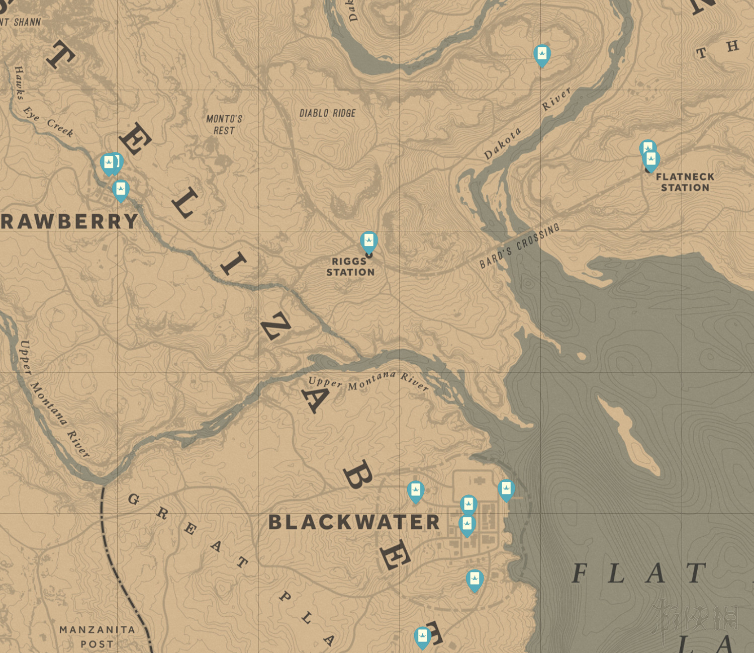 《荒野大鏢客2》收集地圖全匯總 有哪些收集要素？