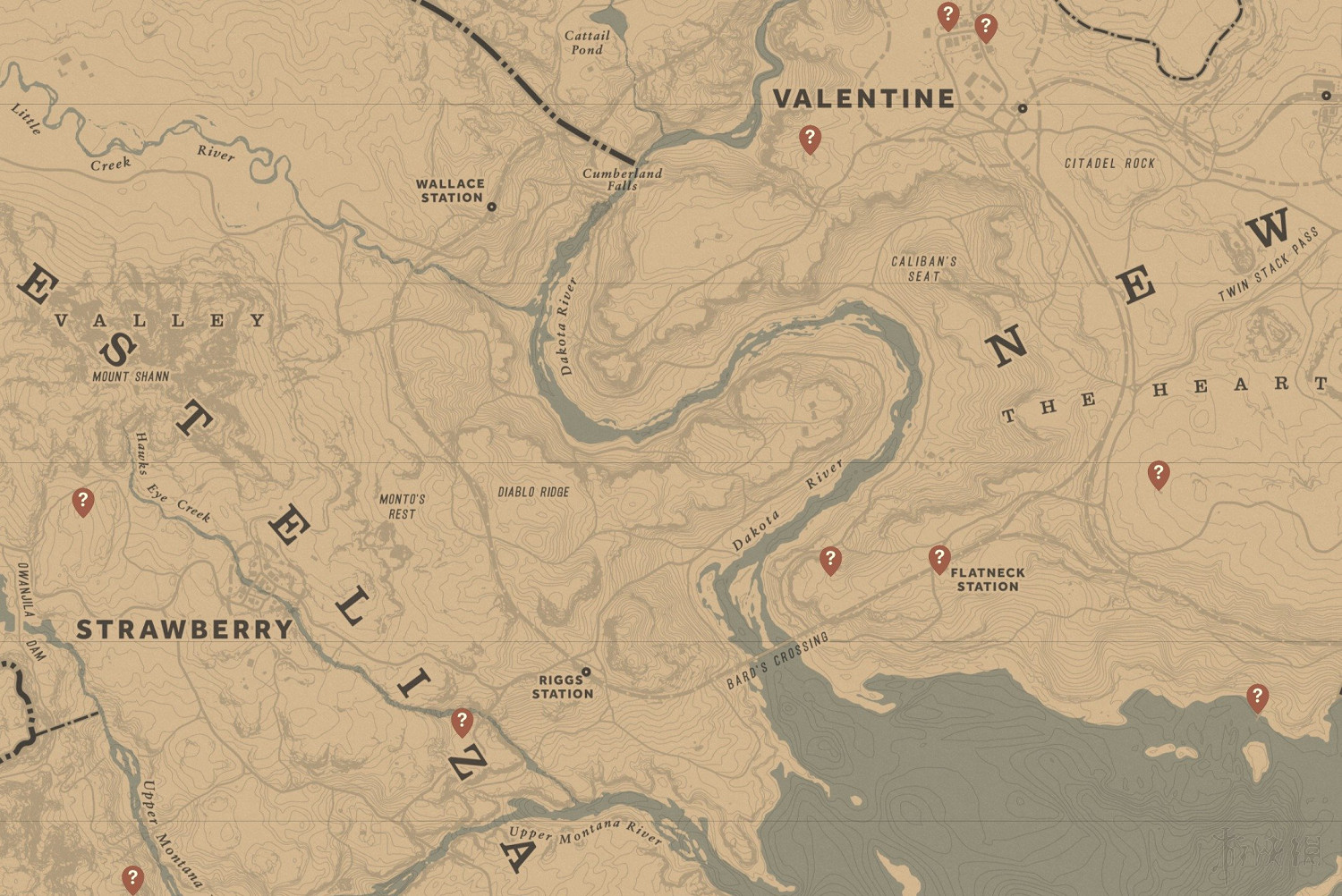 《荒野大鏢客2》收集地圖全匯總 有哪些收集要素？