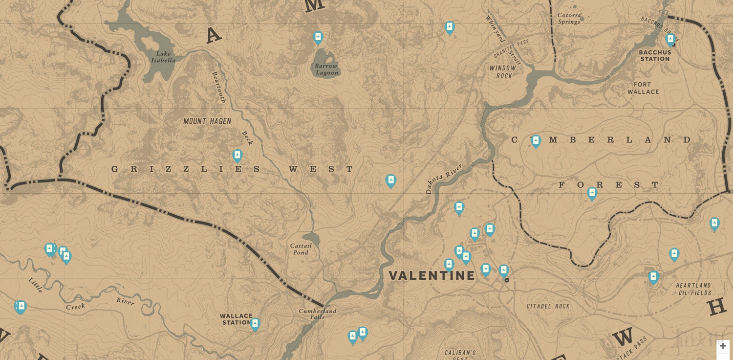 《荒野大鏢客2》收集地圖全匯總 有哪些收集要素？