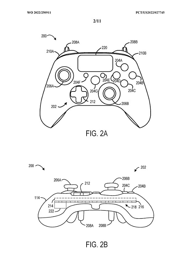 微軟公布新專利:未來手把可能會帶有LCD液晶螢幕! 微軟公布新專利:未來手把可能會帶有LCD液晶螢幕!