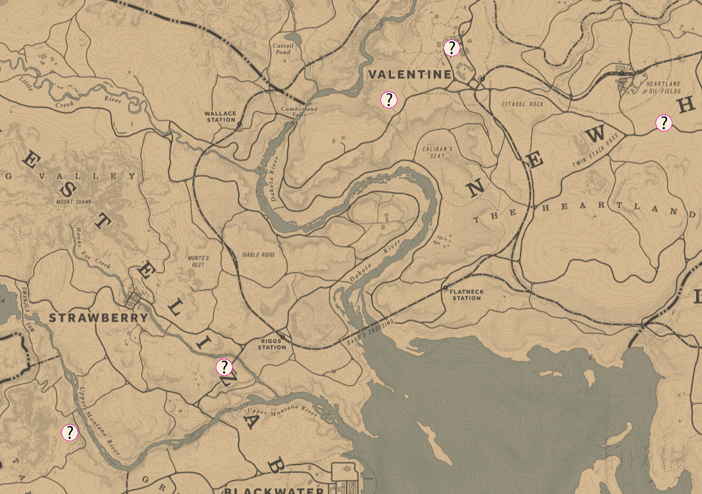 《荒野大鏢客2》收集地圖全匯總 有哪些收集要素？