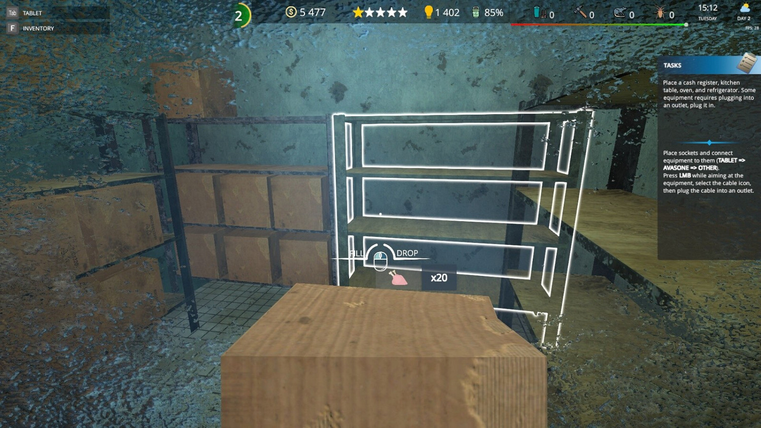 模擬經營遊戲《餐飲大亨》現已發售 Steam多半好評 模擬經營遊戲《餐飲大亨》現已發售 Steam多半好評