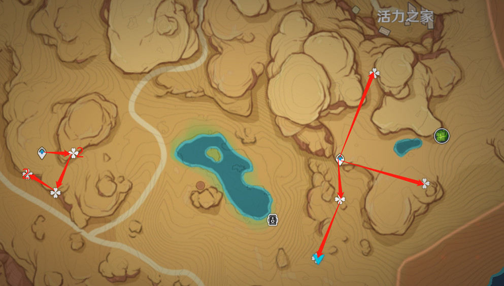 《原神》赤念果在哪裡採摘?赤念果分布圖一覽 《原神》赤念果在哪裡採摘?赤念果分布圖一覽