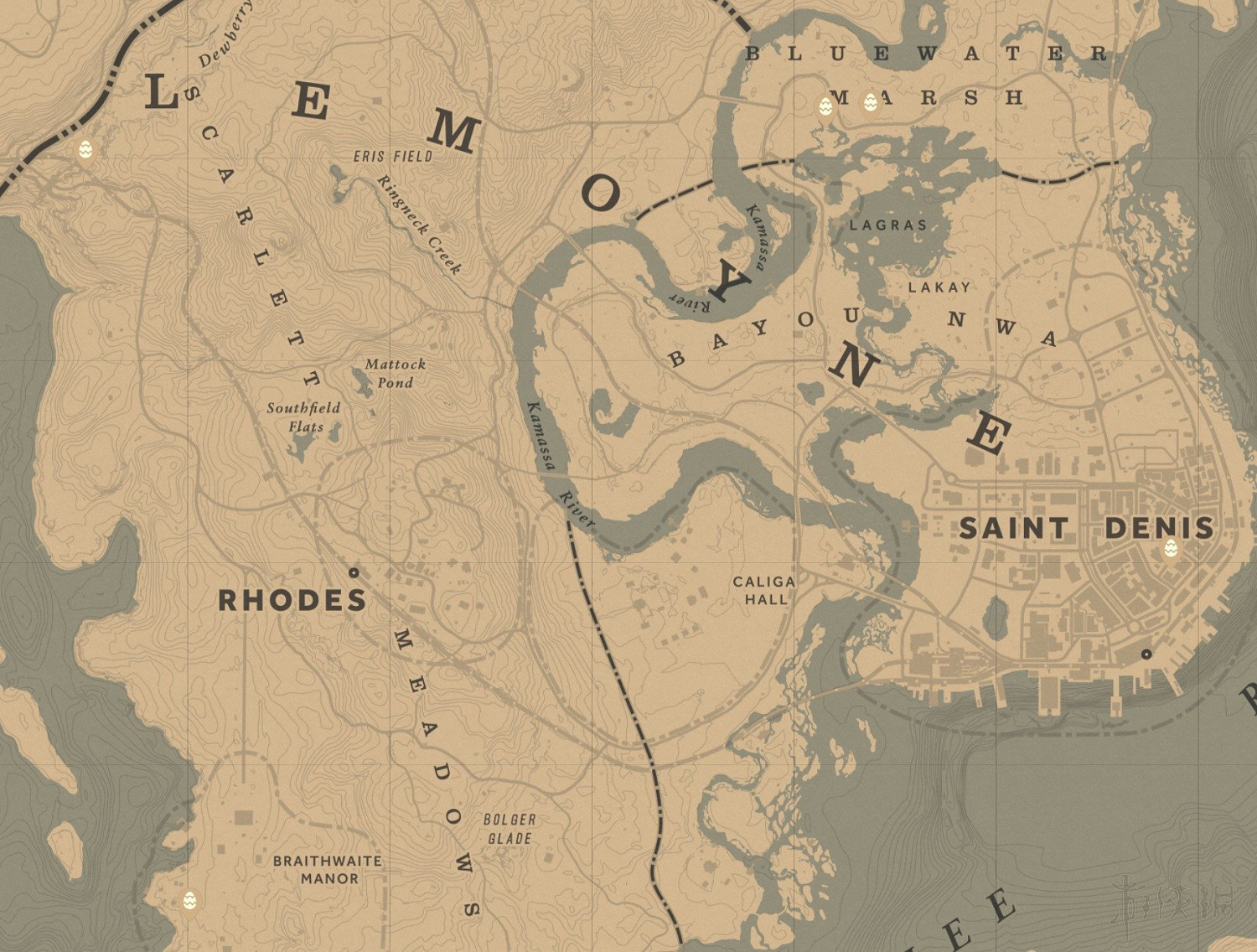 《荒野大鏢客2》收集地圖全匯總 有哪些收集要素？