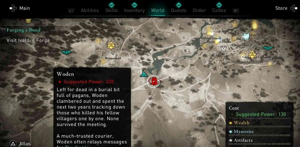 《刺客教條英靈殿》沃登在哪？狂熱者沃登位置介紹