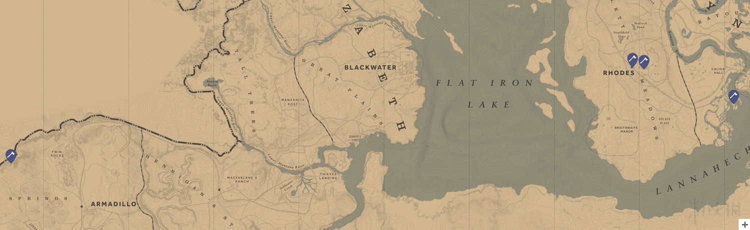 《荒野大鏢客2》收集地圖全匯總 有哪些收集要素？