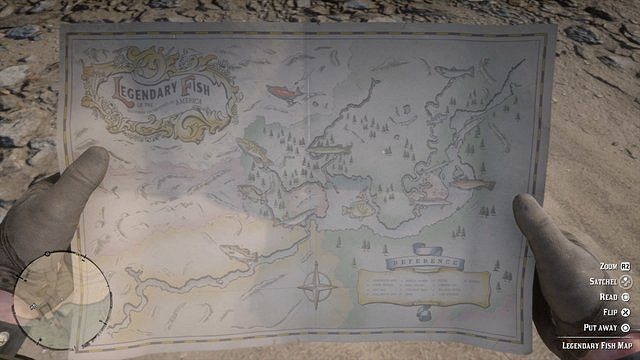 《荒野大鏢客2》怎麽捕捉傳說魚類 傳說魚類獲取攻略