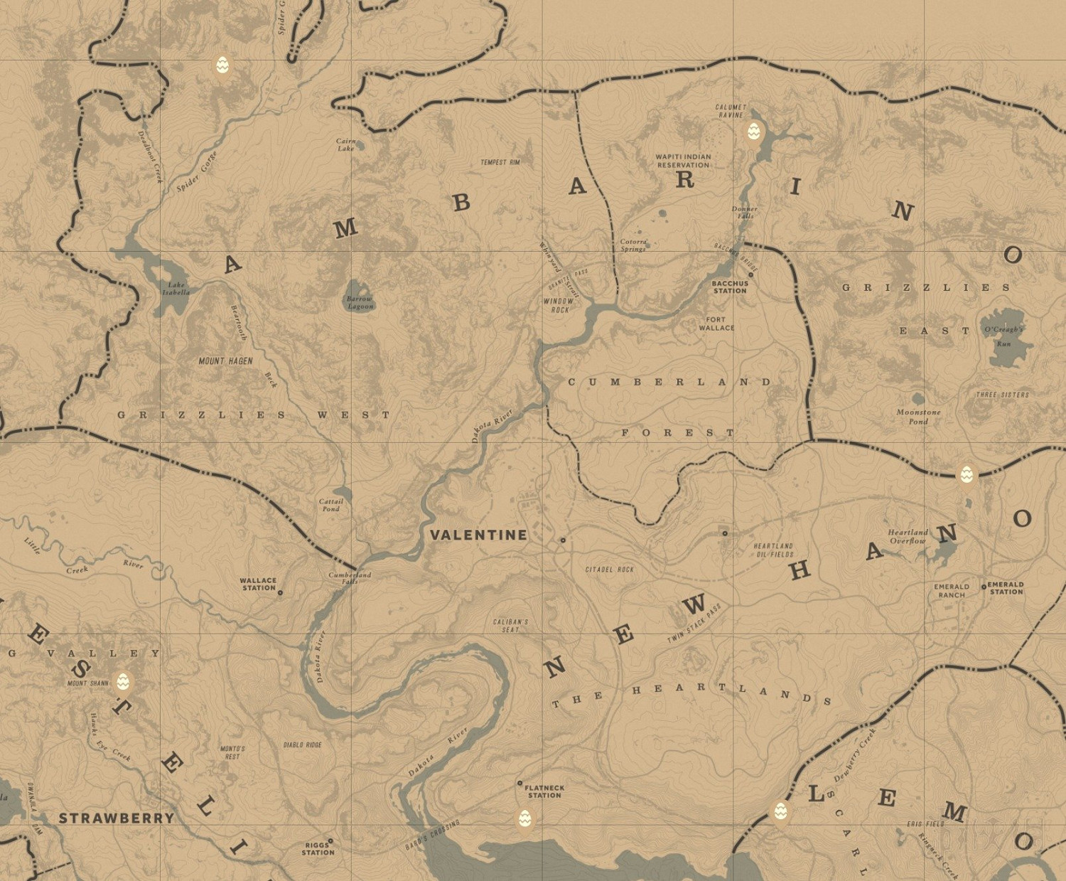 《荒野大鏢客2》收集地圖全匯總 有哪些收集要素？