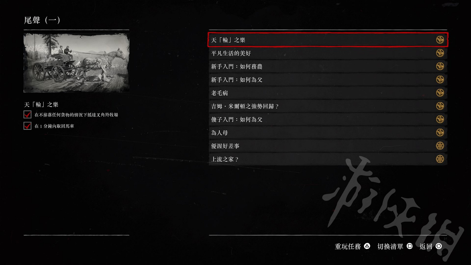 《荒野大鏢客2》怎麽獲取金牌？70個金牌任務詳解