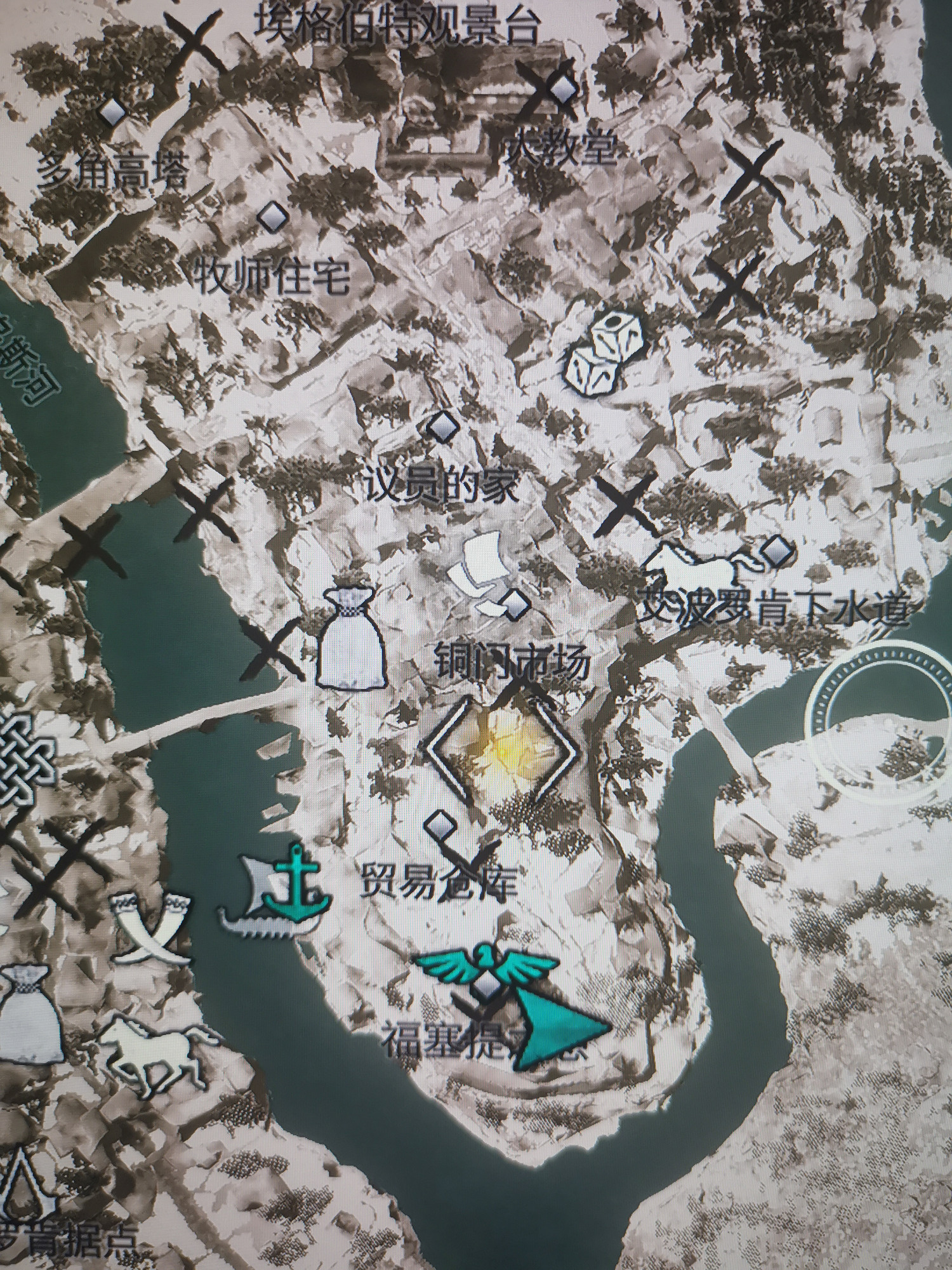 《刺客教條英靈殿》銅門市場地下寶箱怎麽拿 銅門市場寶箱拿法分享