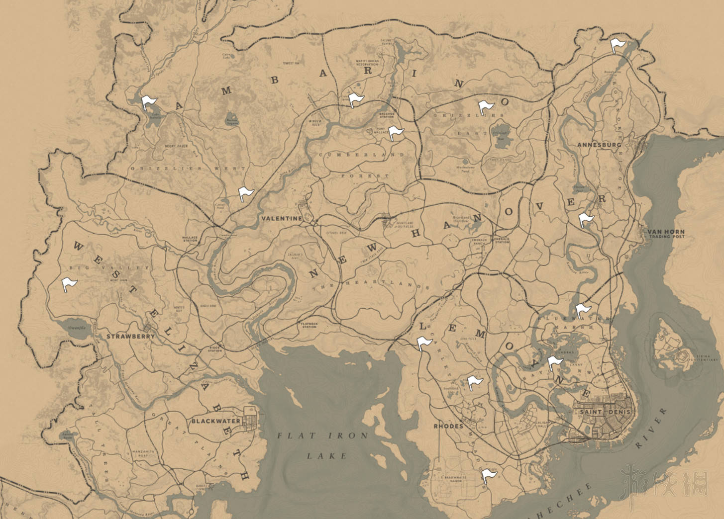 《荒野大鏢客2》收集地圖全匯總 有哪些收集要素? 《荒野大鏢客2》收集地圖全匯總 有哪些收集要素?