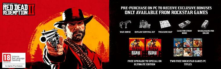 《荒野大鏢客2》pc預購獎勵是什麽?pc遊戲特色及新增內容介紹 《荒野大鏢客2》pc預購獎勵是什麽?pc遊戲特色及新增內容介紹