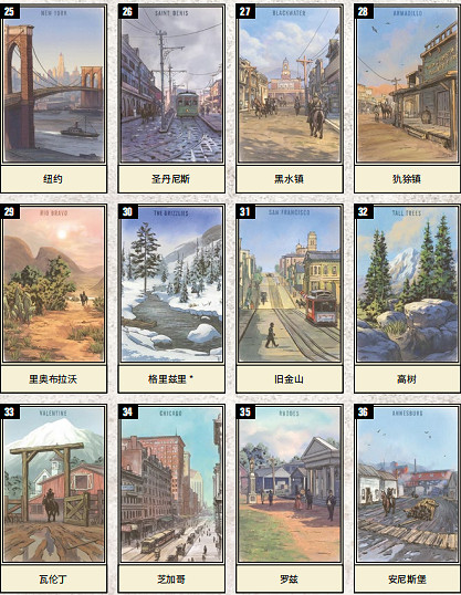 《荒野大鏢客2》全香煙卡圖鑒一覽 香煙卡有哪些