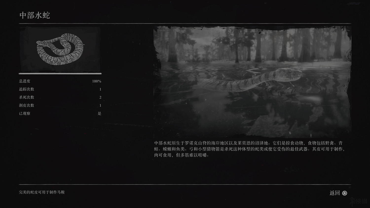 《荒野大鏢客2》全動物圖鑒訊息匯總 全動物獎杯要點分享 《荒野大鏢客2》全動物圖鑒訊息匯總 全動物獎杯要點分享