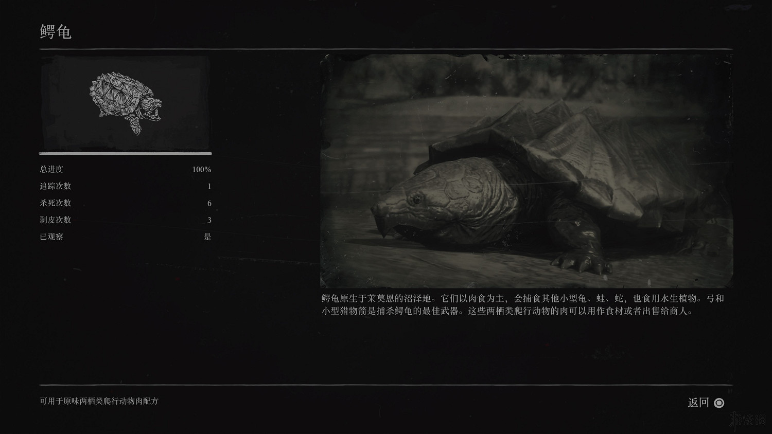 《荒野大鏢客2》全動物圖鑒訊息匯總 全動物獎杯要點分享 《荒野大鏢客2》全動物圖鑒訊息匯總 全動物獎杯要點分享