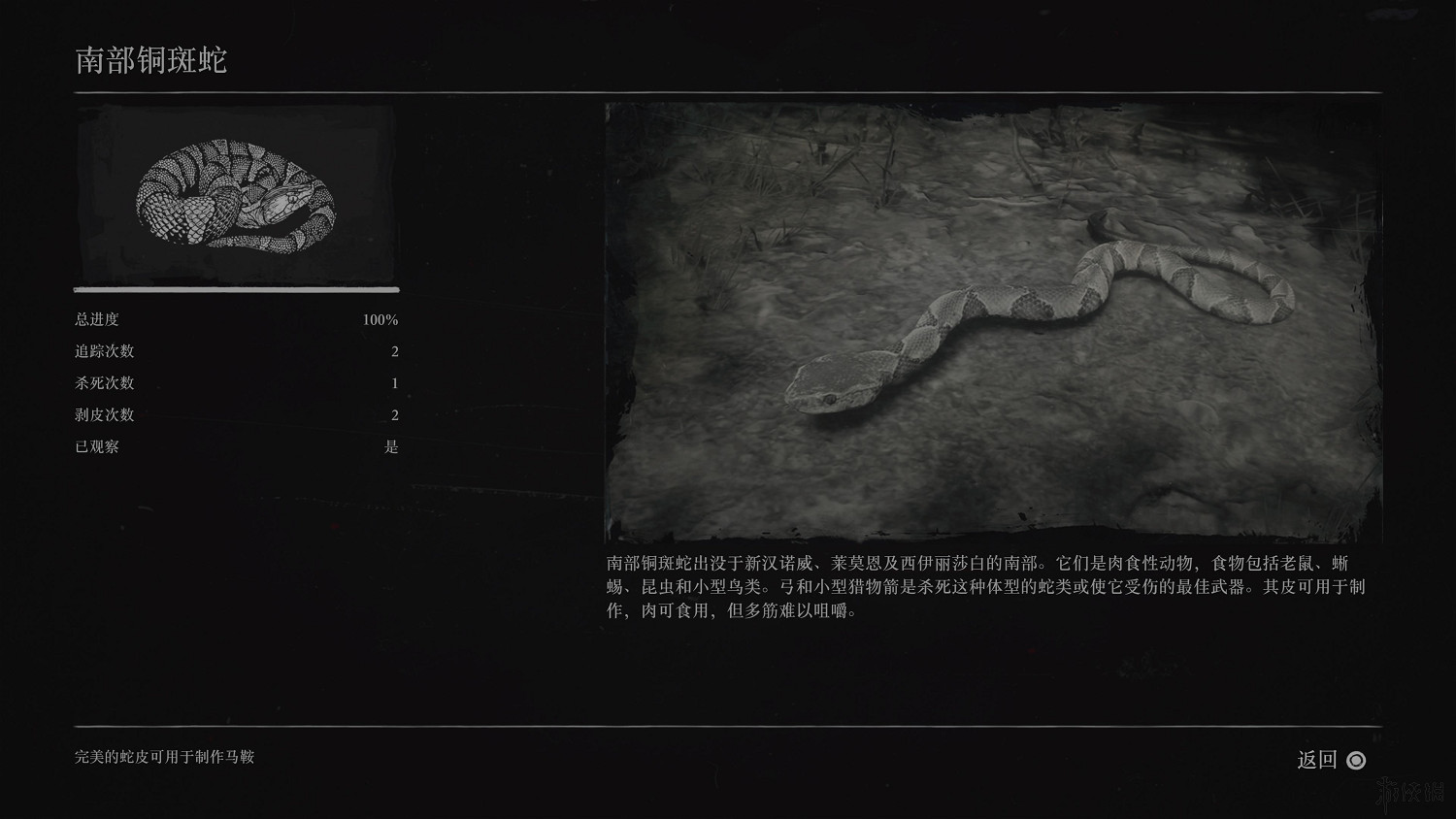 《荒野大鏢客2》全動物圖鑒訊息匯總 全動物獎杯要點分享 《荒野大鏢客2》全動物圖鑒訊息匯總 全動物獎杯要點分享