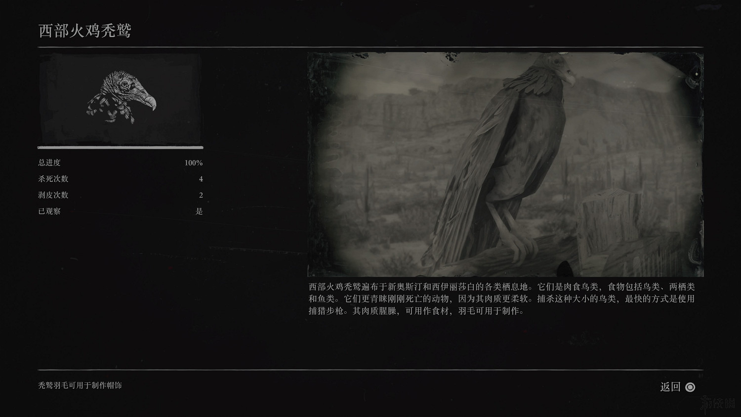 《荒野大鏢客2》全動物圖鑒訊息匯總 全動物獎杯要點分享 《荒野大鏢客2》全動物圖鑒訊息匯總 全動物獎杯要點分享