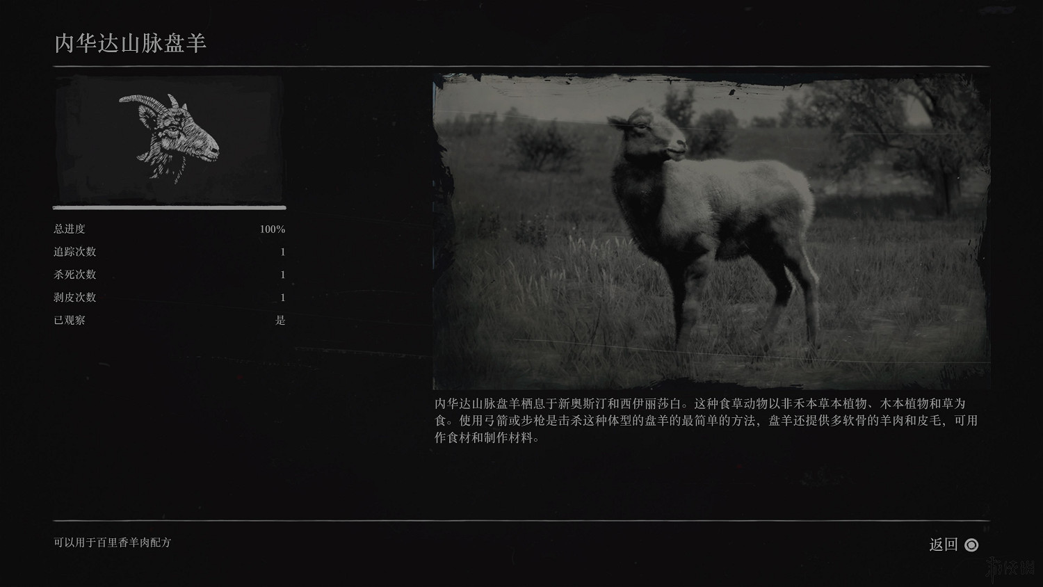 《荒野大鏢客2》全動物圖鑒訊息匯總 全動物獎杯要點分享 《荒野大鏢客2》全動物圖鑒訊息匯總 全動物獎杯要點分享