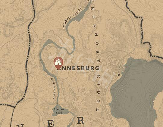 《荒野大鏢客2》幫派位置在哪裡？ 幫派藏身處位置標注匯總