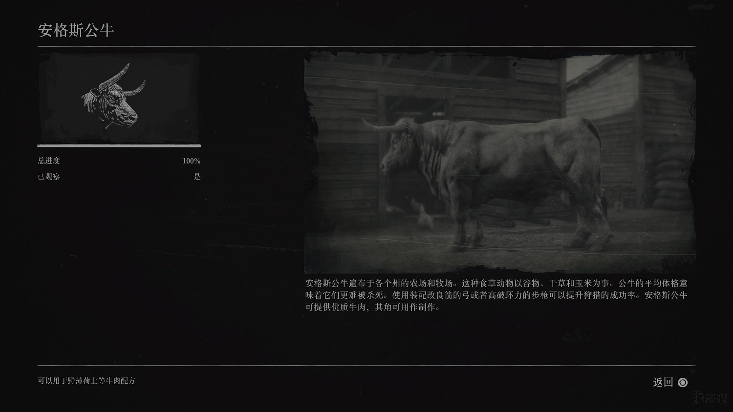 《荒野大鏢客2》全動物圖鑒訊息匯總 全動物獎杯要點分享