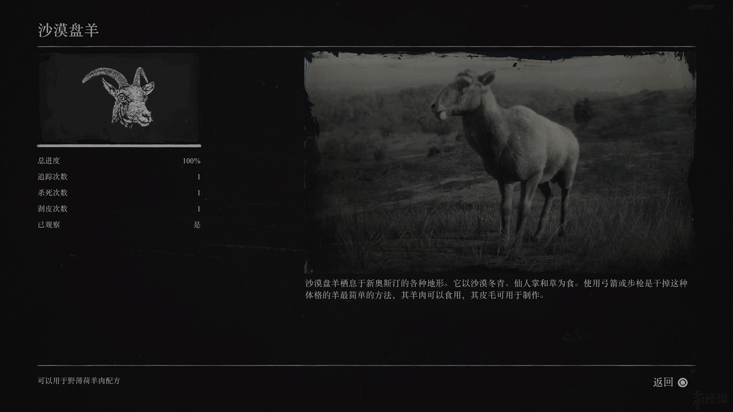 《荒野大鏢客2》全動物圖鑒訊息匯總 全動物獎杯要點分享 《荒野大鏢客2》全動物圖鑒訊息匯總 全動物獎杯要點分享