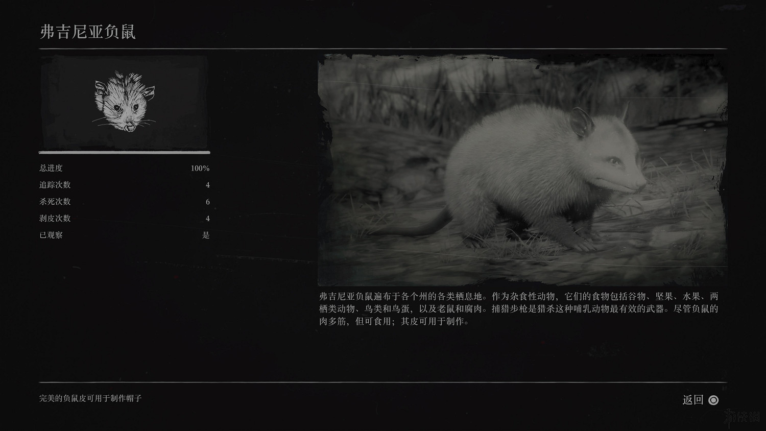 《荒野大鏢客2》全動物圖鑒訊息匯總 全動物獎杯要點分享 《荒野大鏢客2》全動物圖鑒訊息匯總 全動物獎杯要點分享