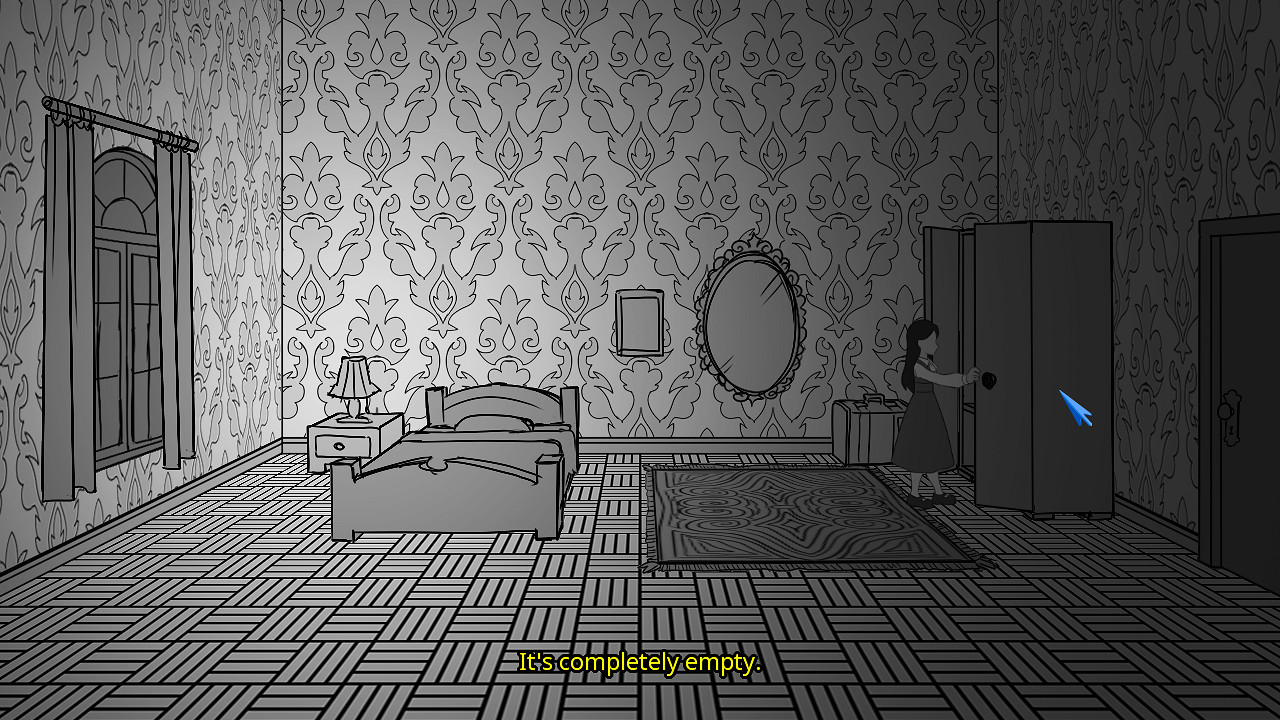 《悲傷女士：第一夜》免費發布 繪圖風格恐怖新遊